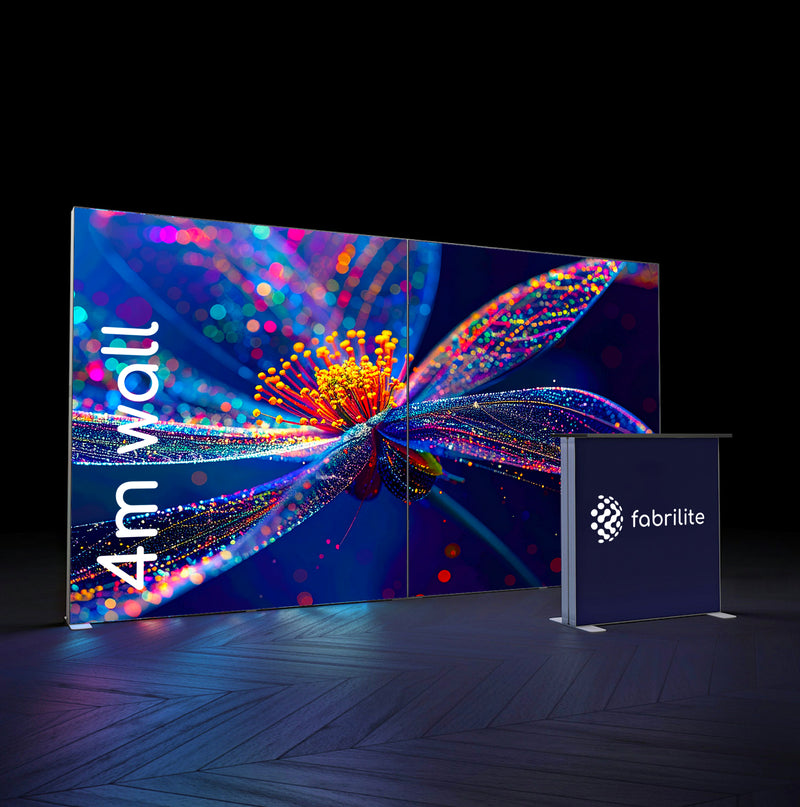 Fabrilite Tension Fabric 4000mm x 2250mm Lightbox Display