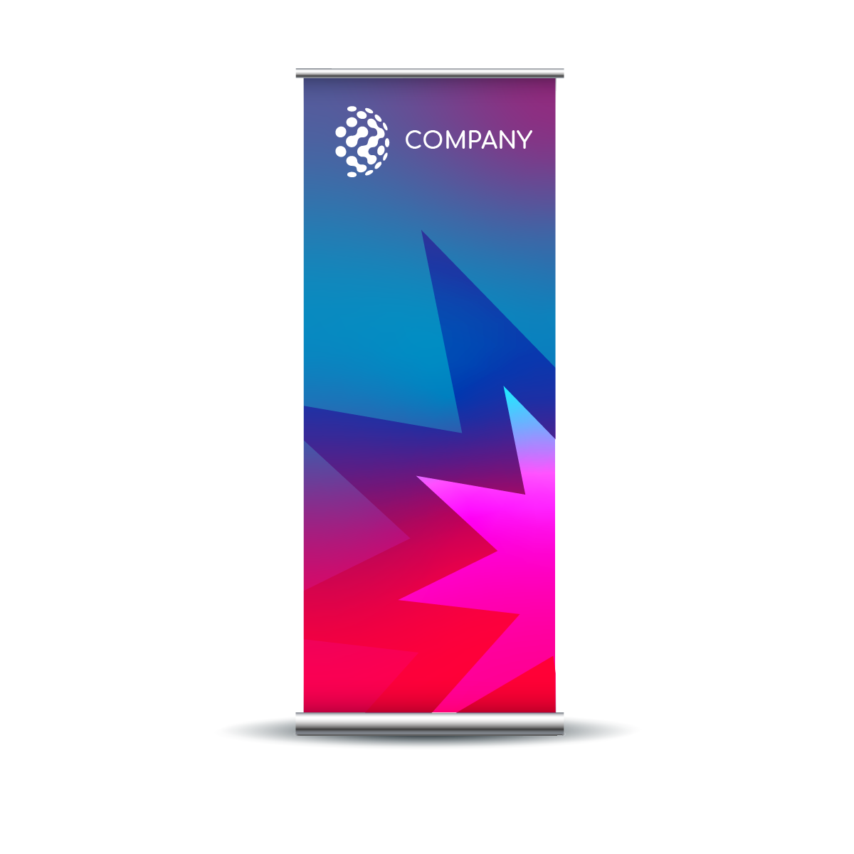 800mm x 2000mm Pull-up Bannerstand