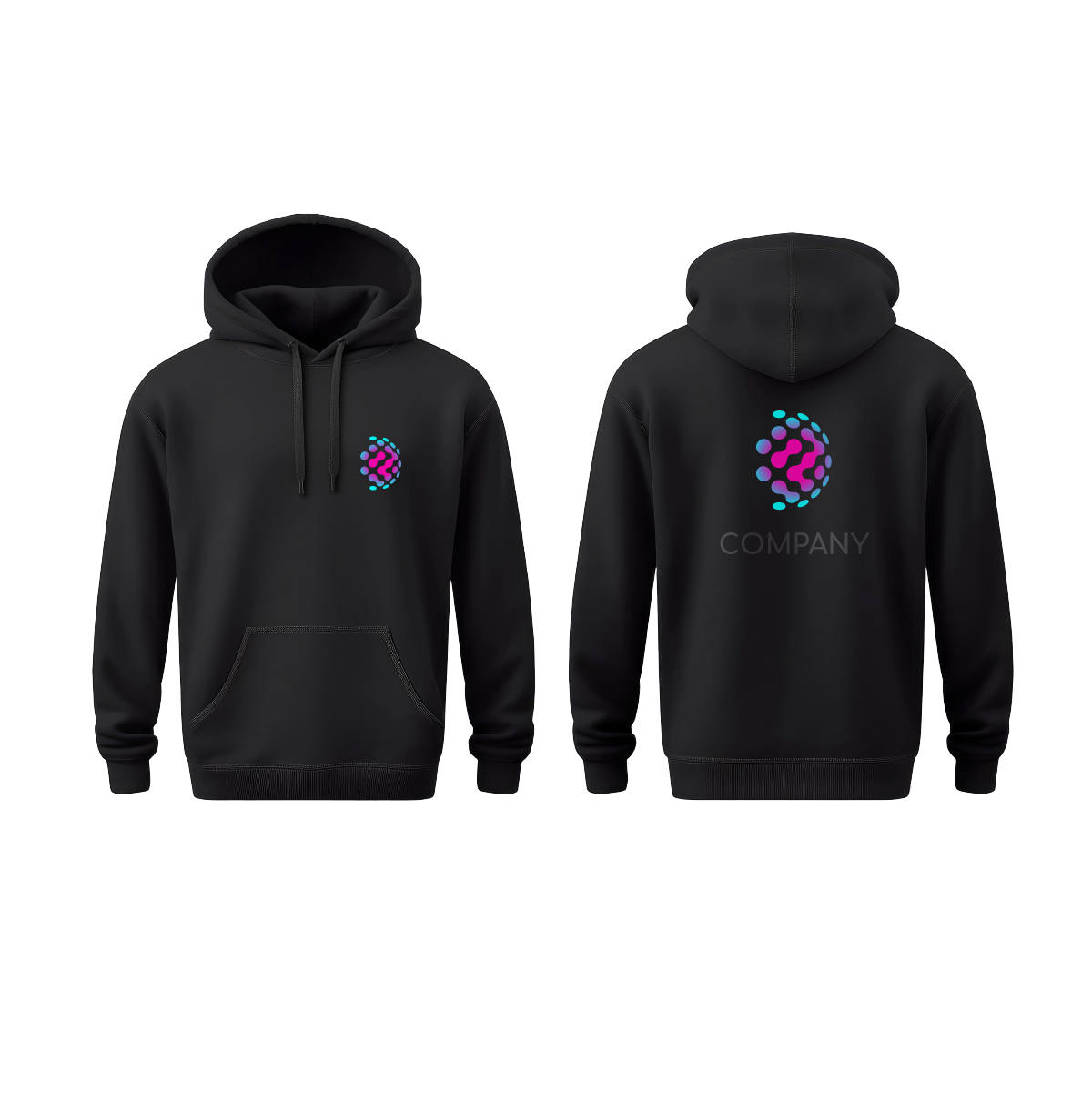 Printed Company Hoodie